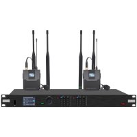 EES-T210双通道无线领夹话筒